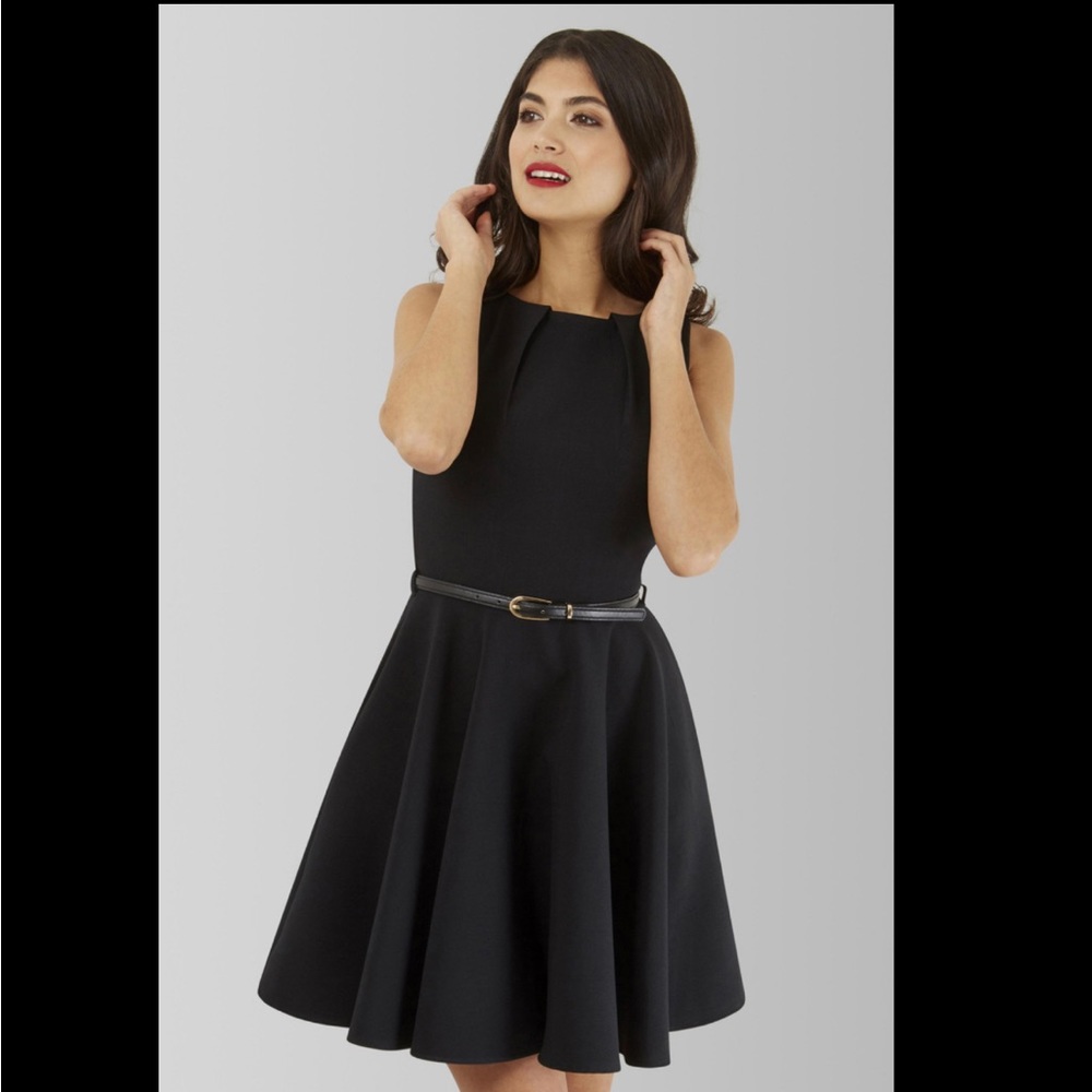 Black Closet London X ModCloth Swing Dress with Pockets Size 8